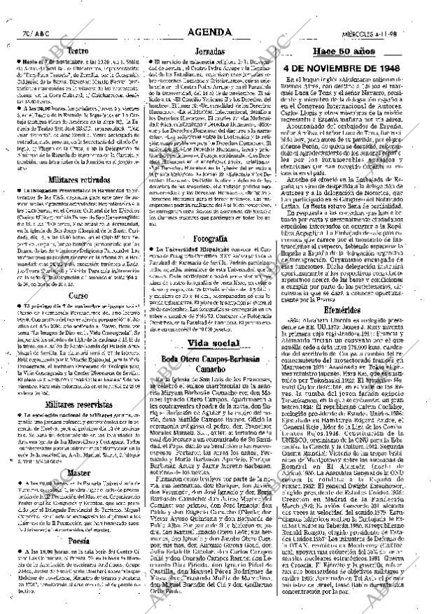 ABC SEVILLA 04-11-1998 página 70
