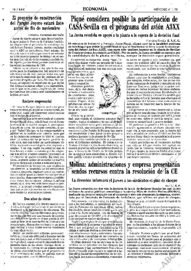 ABC SEVILLA 04-11-1998 página 78