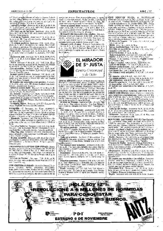 ABC SEVILLA 04-11-1998 página 97