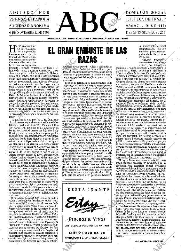 ABC MADRID 06-11-1998 página 3