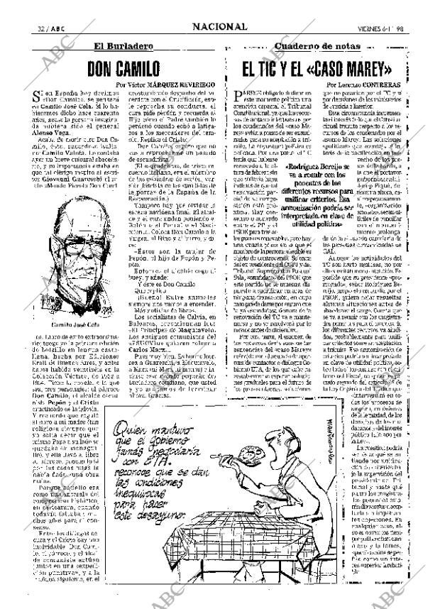 ABC MADRID 06-11-1998 página 32
