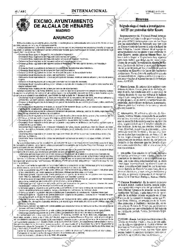 ABC MADRID 06-11-1998 página 40