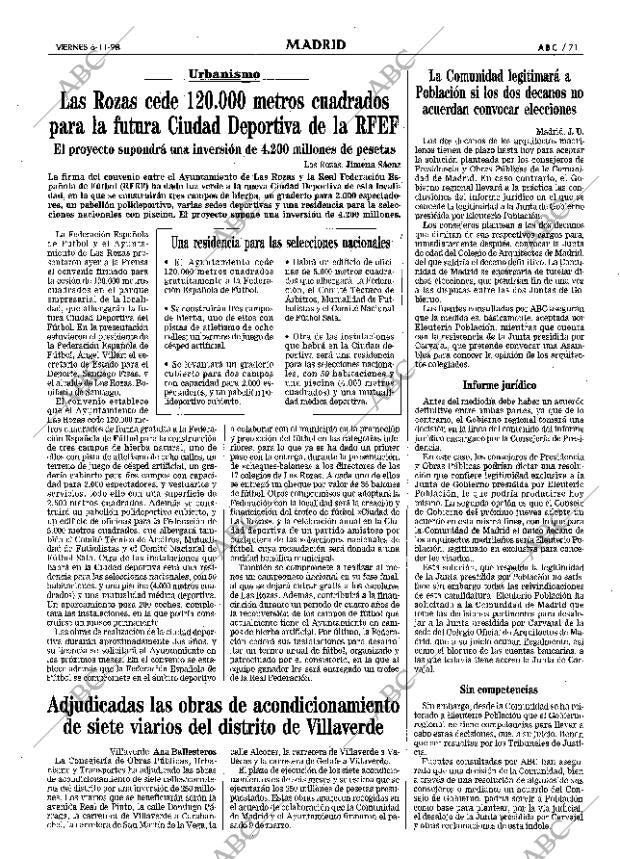 ABC MADRID 06-11-1998 página 71