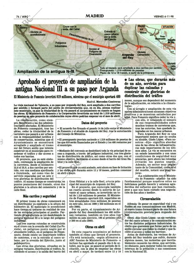 ABC MADRID 06-11-1998 página 76