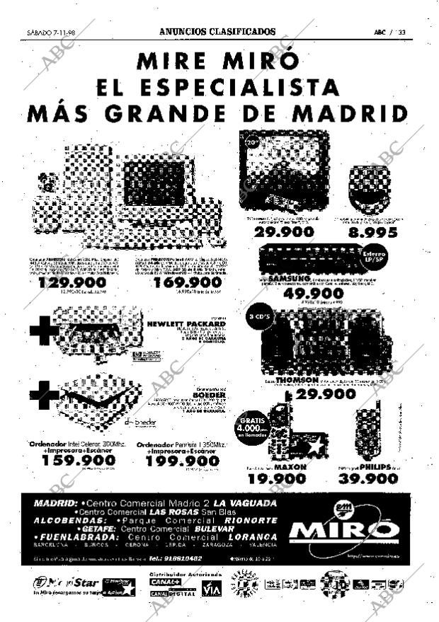 ABC MADRID 07-11-1998 página 133