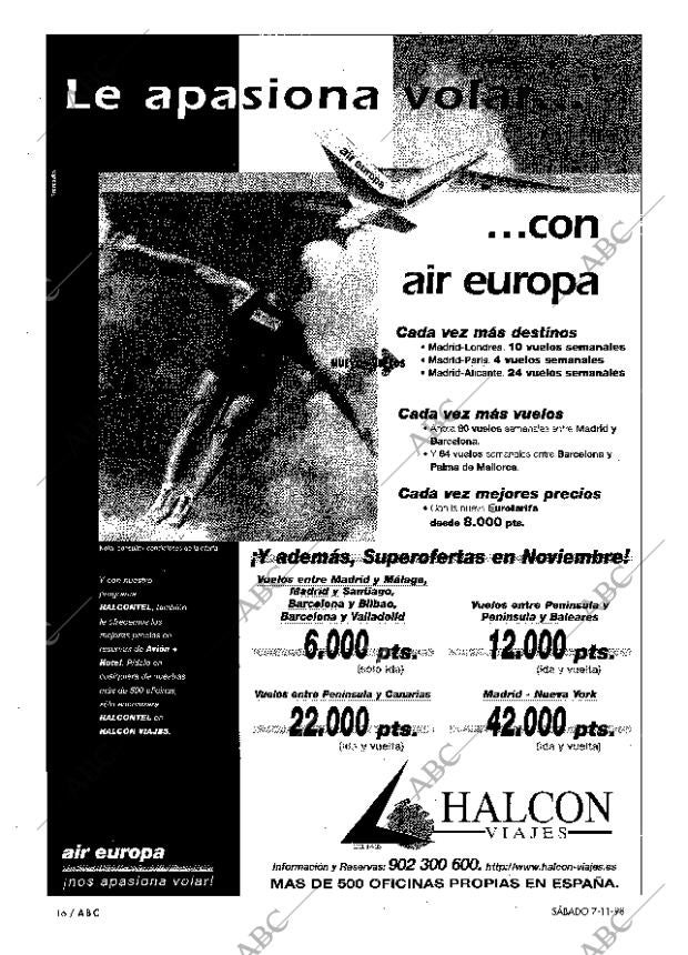 ABC MADRID 07-11-1998 página 16