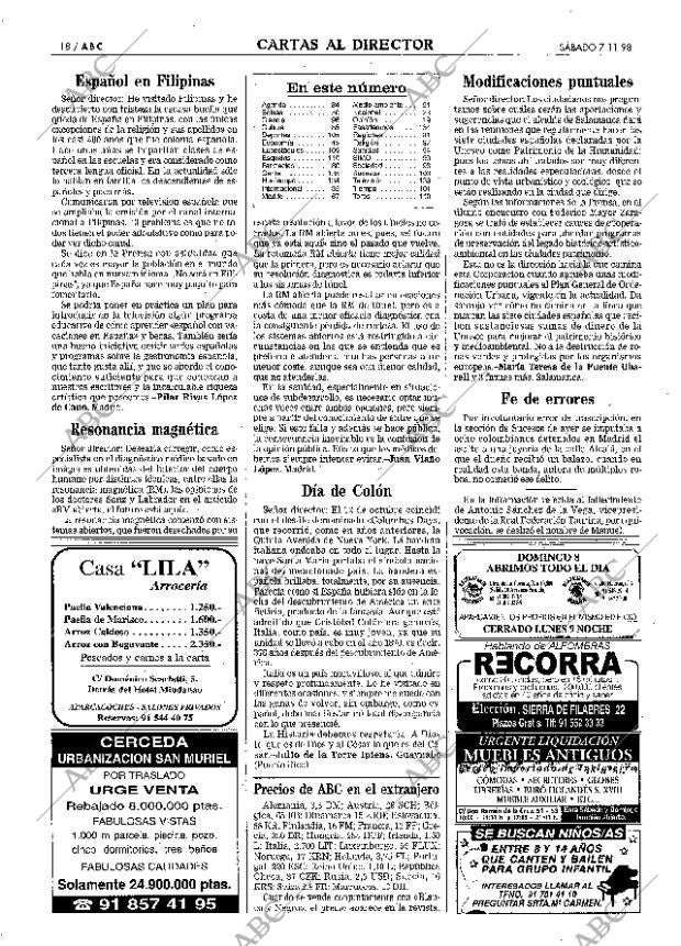 ABC MADRID 07-11-1998 página 18