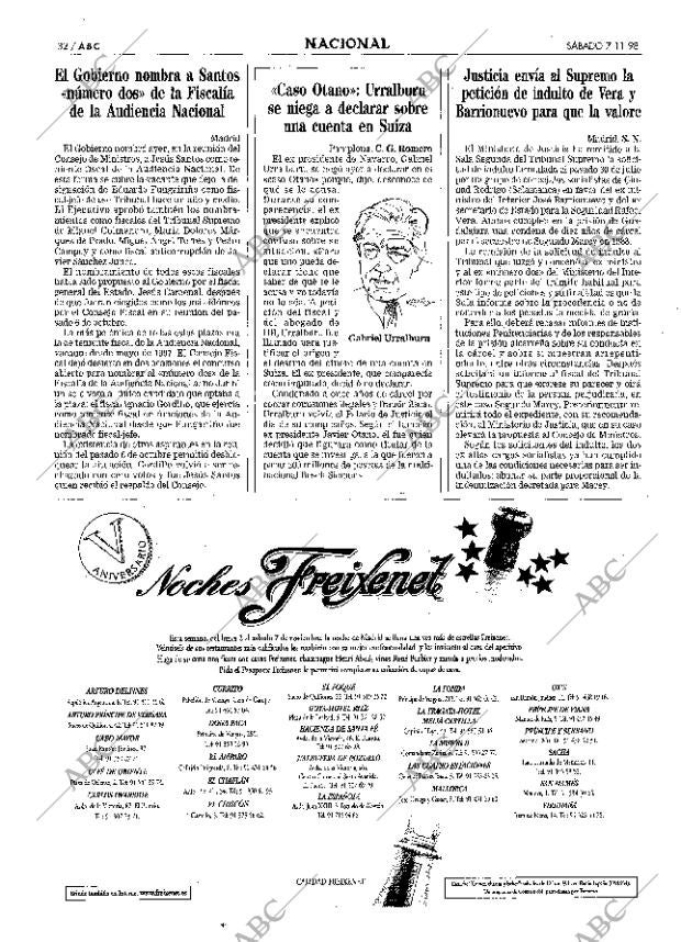 ABC MADRID 07-11-1998 página 32
