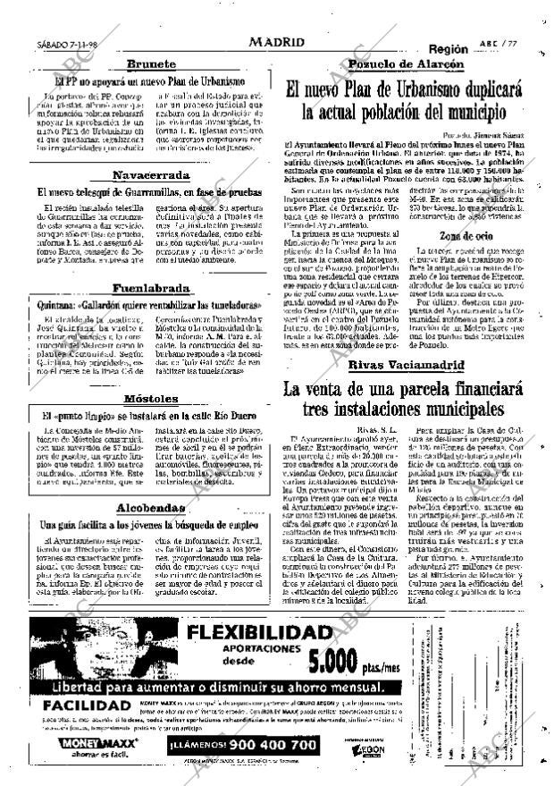 ABC MADRID 07-11-1998 página 77