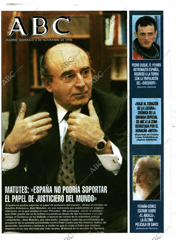 ABC MADRID 08-11-1998 página 1