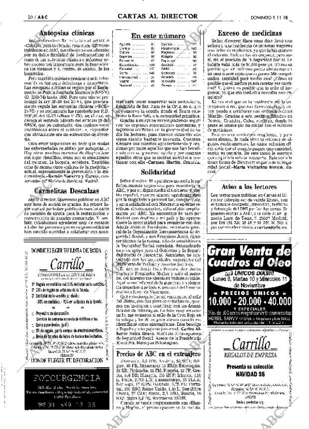 ABC MADRID 08-11-1998 página 20