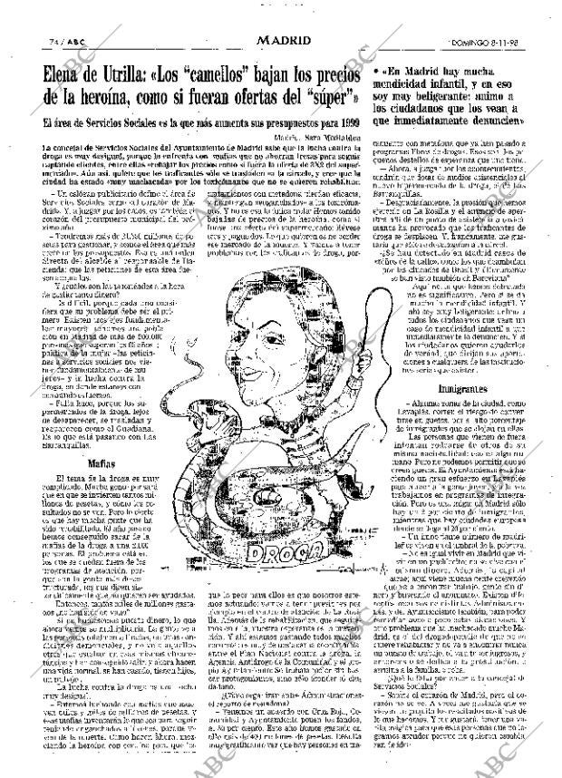 ABC MADRID 08-11-1998 página 74