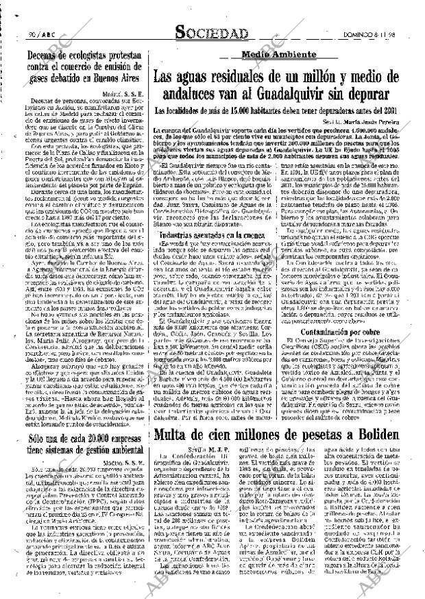 ABC MADRID 08-11-1998 página 90