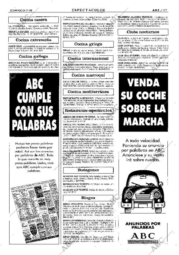 ABC SEVILLA 08-11-1998 página 117