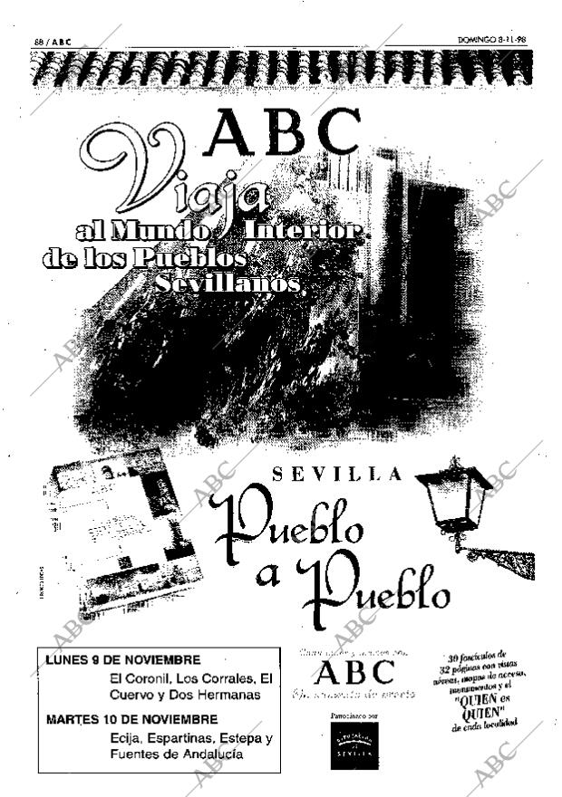 ABC SEVILLA 08-11-1998 página 88