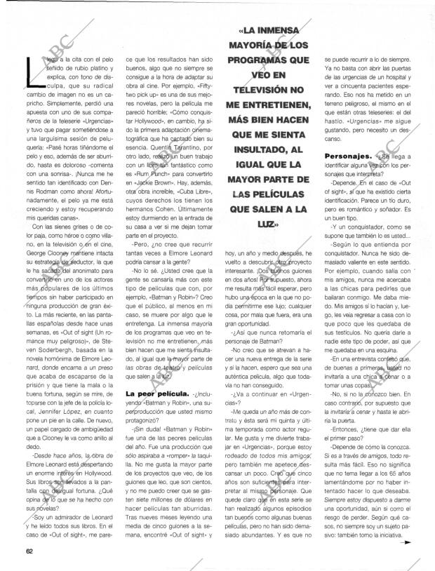BLANCO Y NEGRO MADRID 08-11-1998 página 62