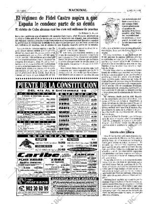 ABC MADRID 09-11-1998 página 20
