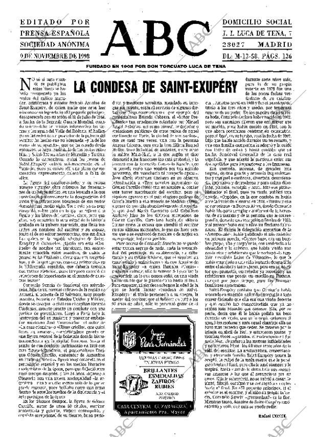 ABC MADRID 09-11-1998 página 3