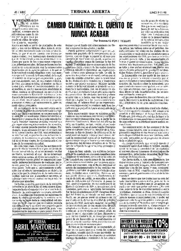 ABC MADRID 09-11-1998 página 40