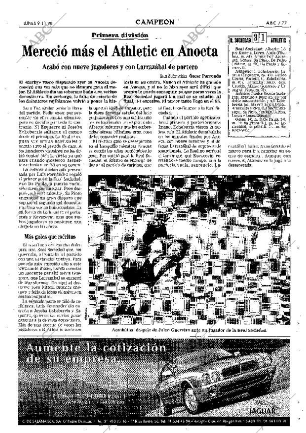 ABC MADRID 09-11-1998 página 77