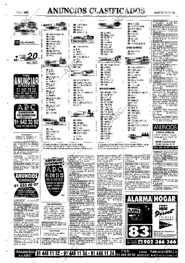 ABC MADRID 10-11-1998 página 116