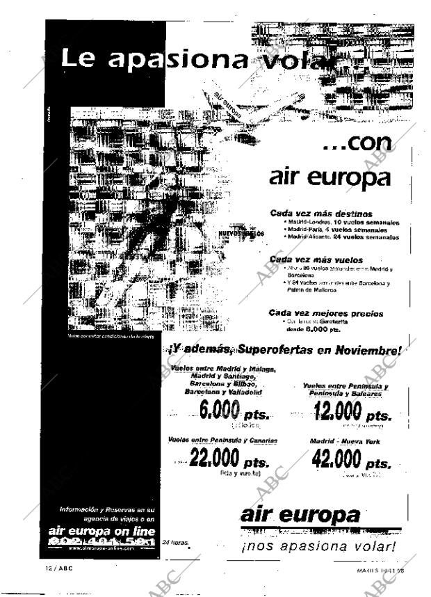 ABC MADRID 10-11-1998 página 12