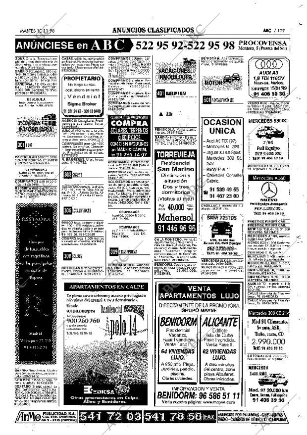 ABC MADRID 10-11-1998 página 127