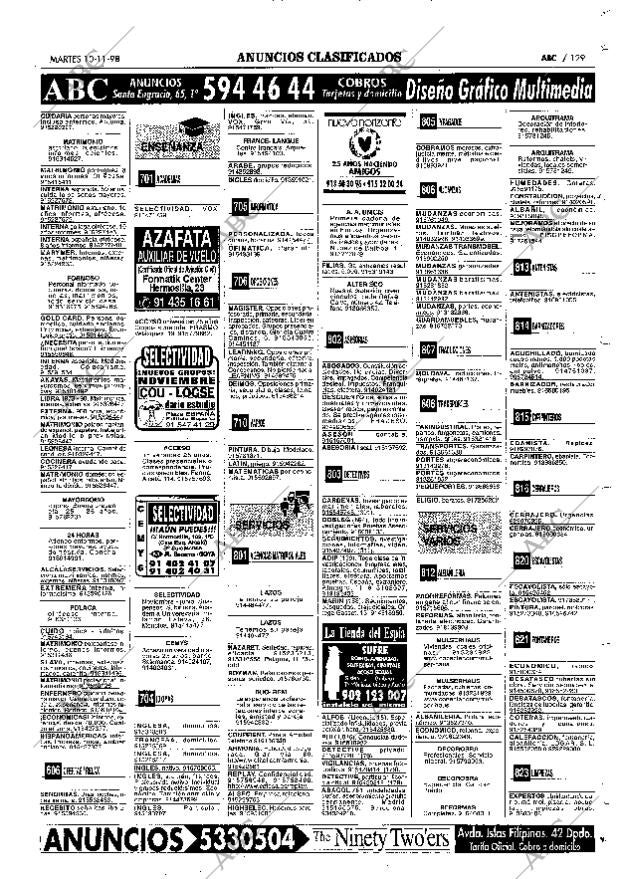 ABC MADRID 10-11-1998 página 129