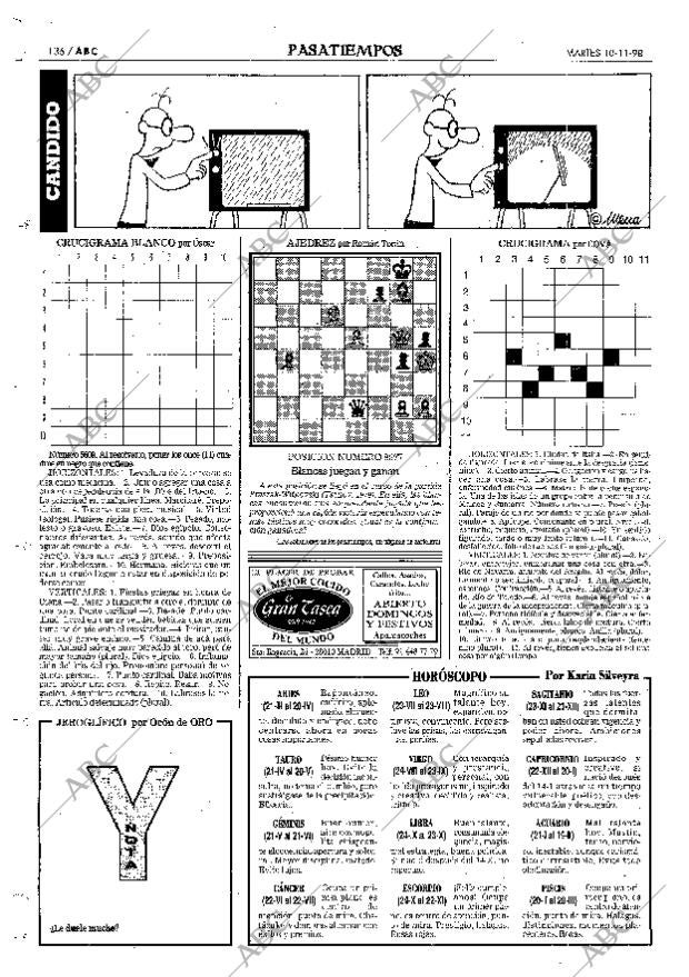 ABC MADRID 10-11-1998 página 136