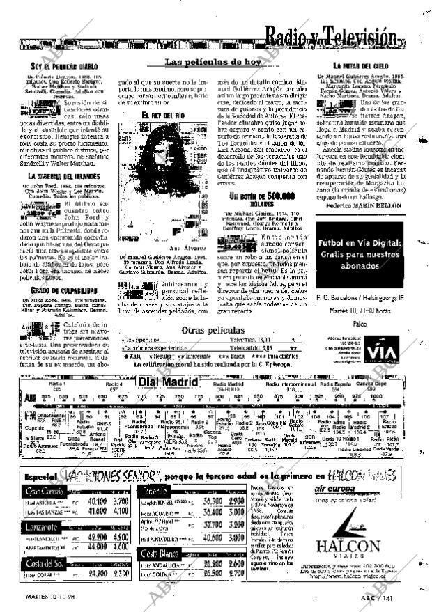 ABC MADRID 10-11-1998 página 141