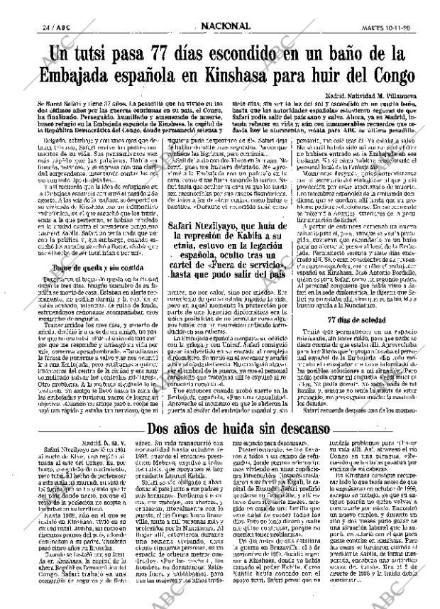 ABC MADRID 10-11-1998 página 24
