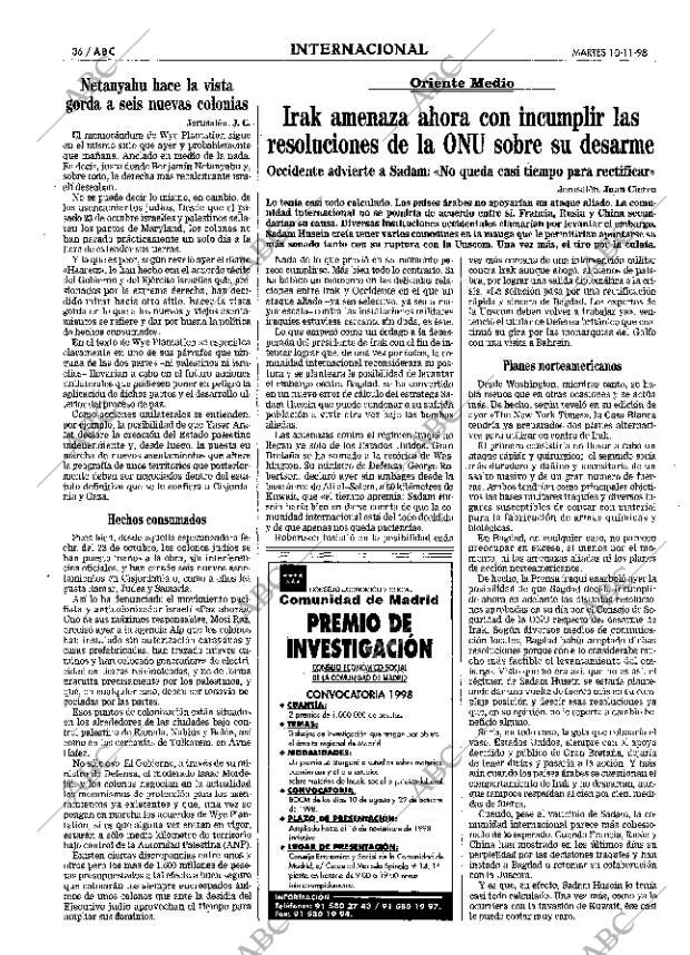 ABC MADRID 10-11-1998 página 36