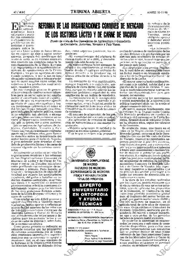 ABC MADRID 10-11-1998 página 40