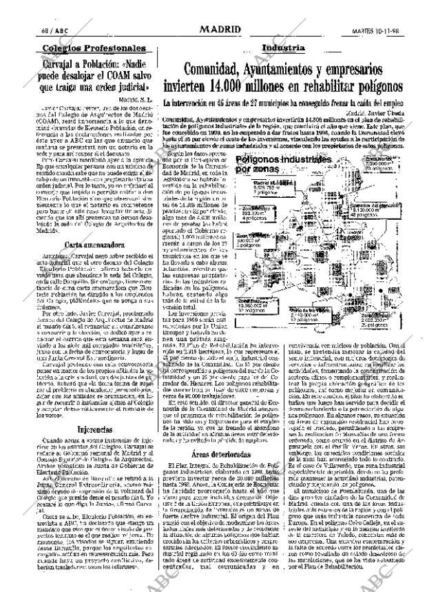 ABC MADRID 10-11-1998 página 68