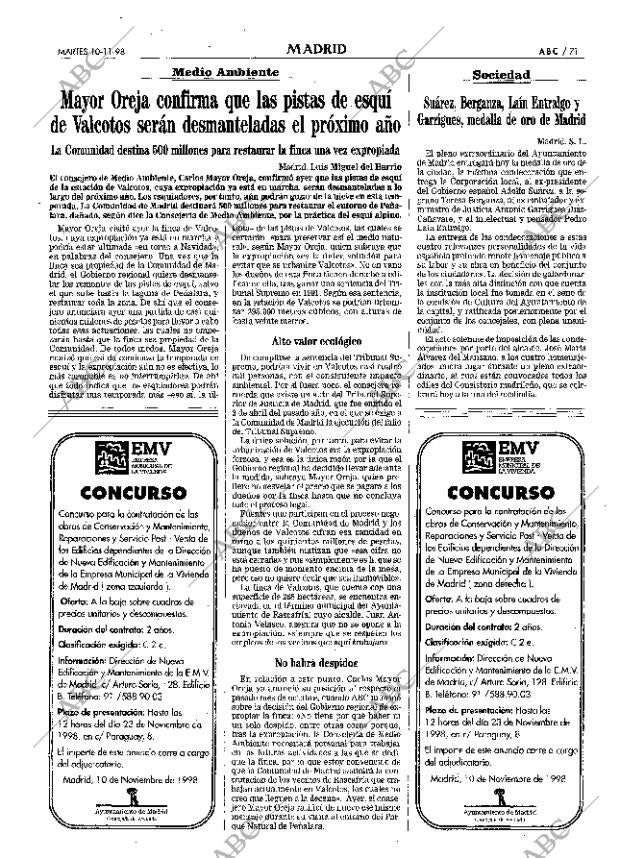 ABC MADRID 10-11-1998 página 71