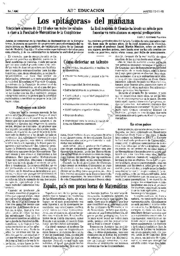 ABC MADRID 10-11-1998 página 84