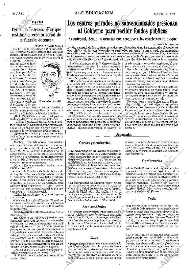 ABC MADRID 10-11-1998 página 86