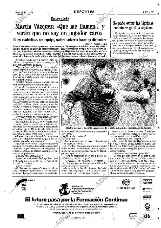 ABC MADRID 10-11-1998 página 97