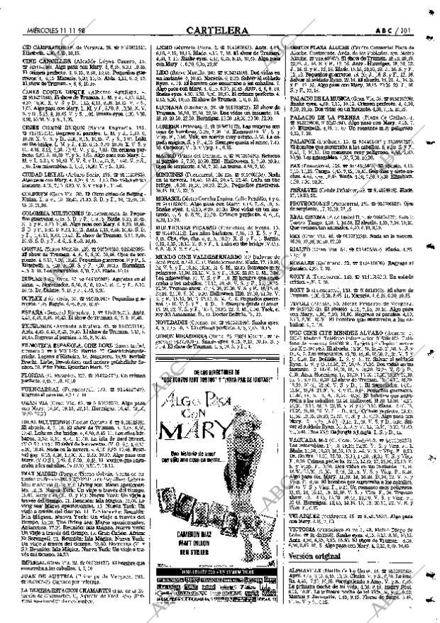 ABC MADRID 11-11-1998 página 101