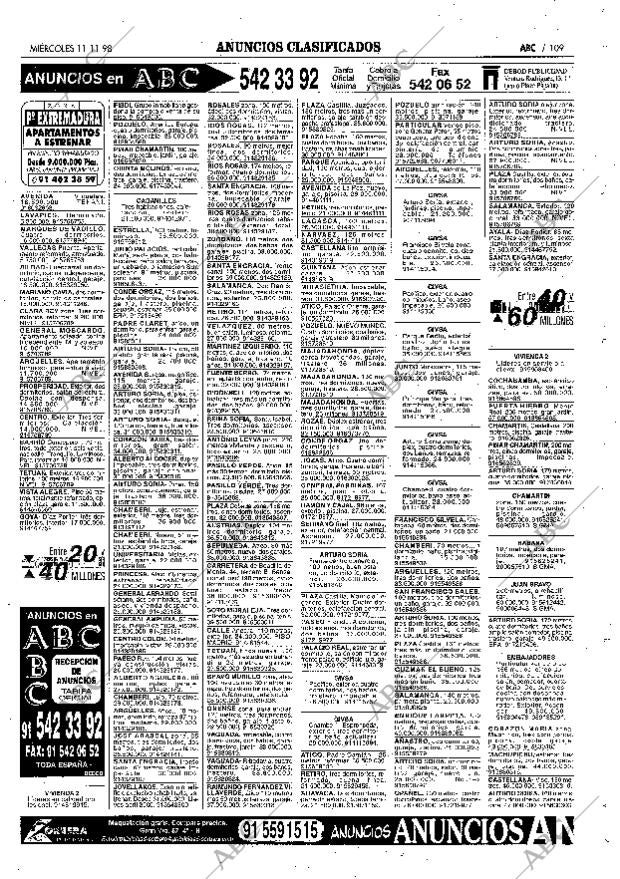 ABC MADRID 11-11-1998 página 109