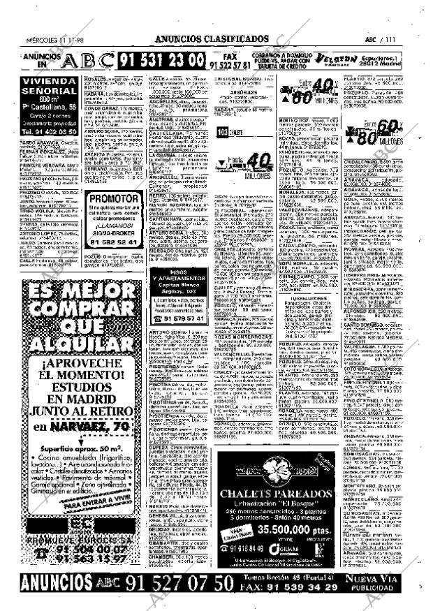 ABC MADRID 11-11-1998 página 111