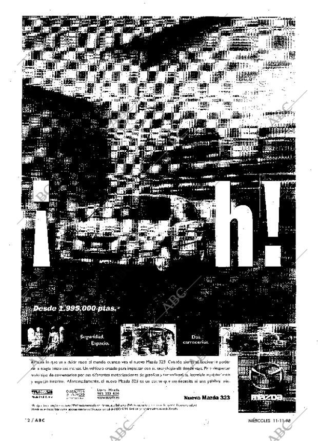 ABC MADRID 11-11-1998 página 12