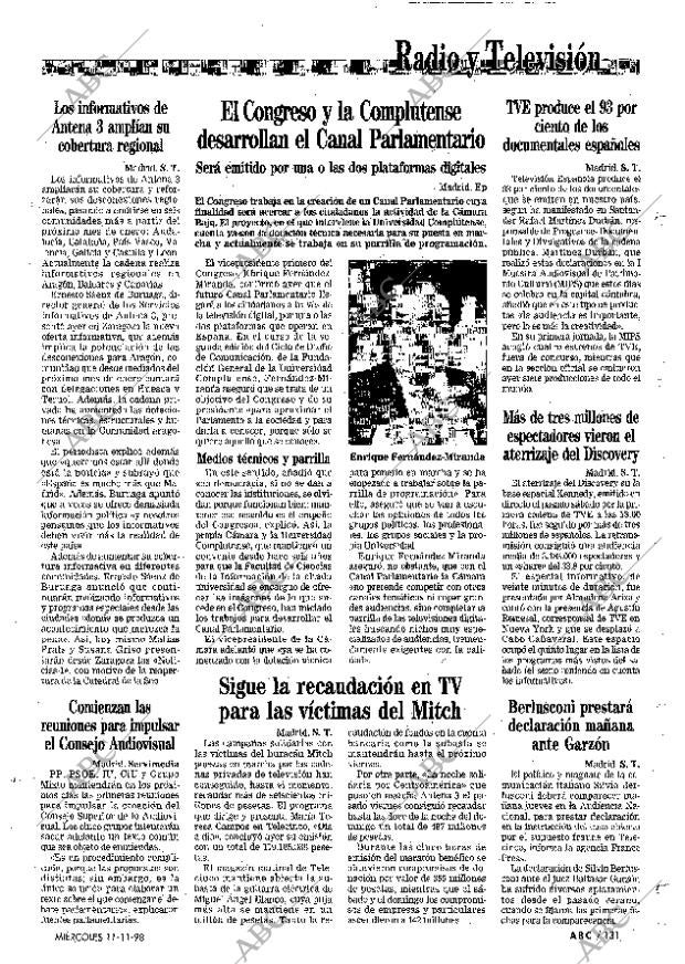ABC MADRID 11-11-1998 página 131