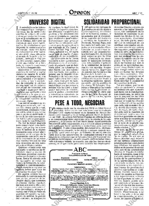 ABC MADRID 11-11-1998 página 15