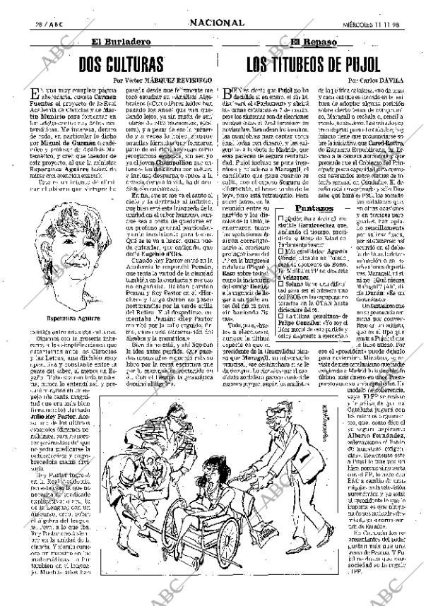 ABC MADRID 11-11-1998 página 28