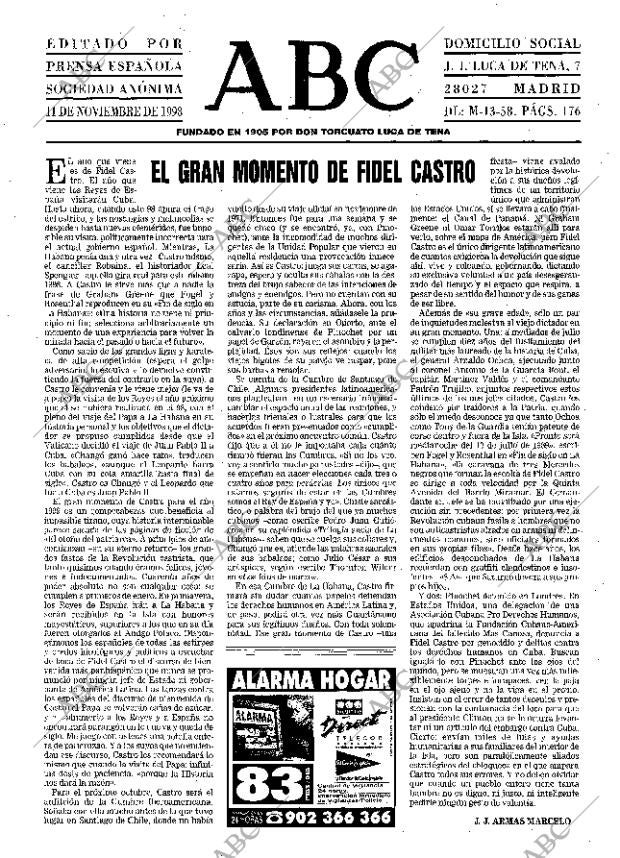 ABC MADRID 11-11-1998 página 3