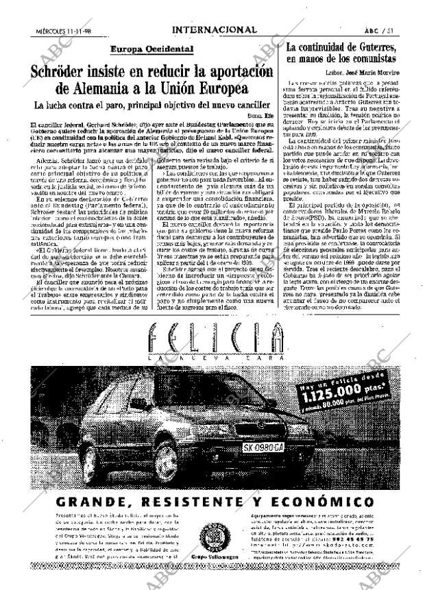 ABC MADRID 11-11-1998 página 31