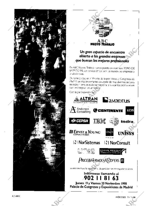 ABC MADRID 11-11-1998 página 4