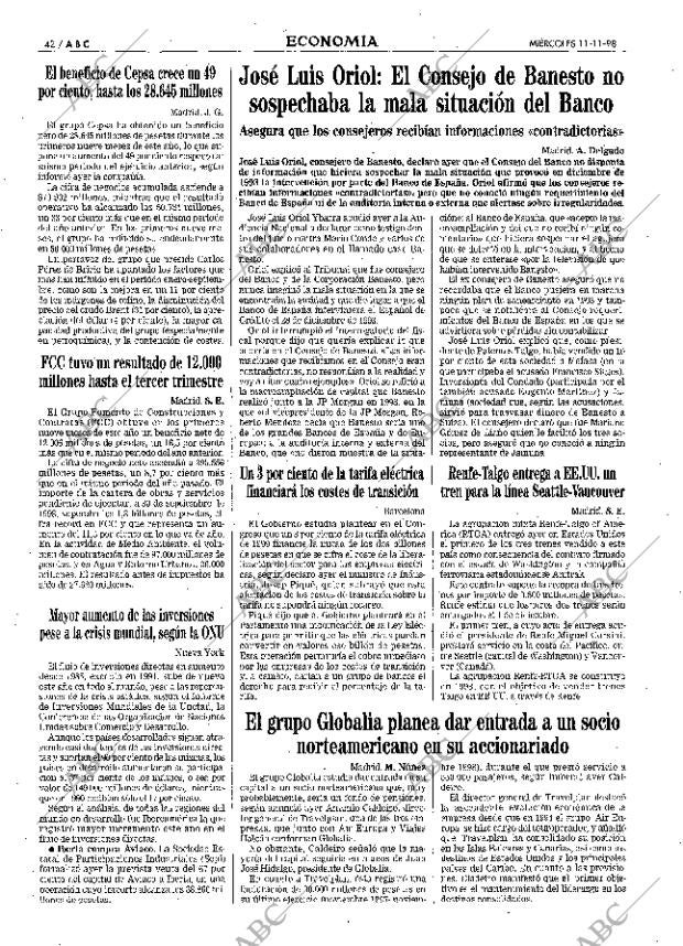 ABC MADRID 11-11-1998 página 42
