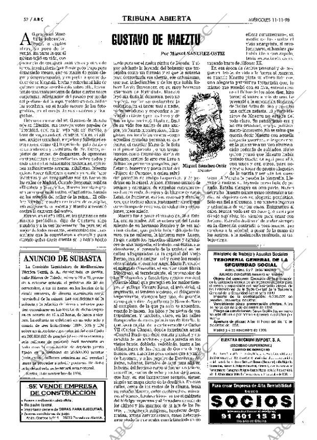 ABC MADRID 11-11-1998 página 52